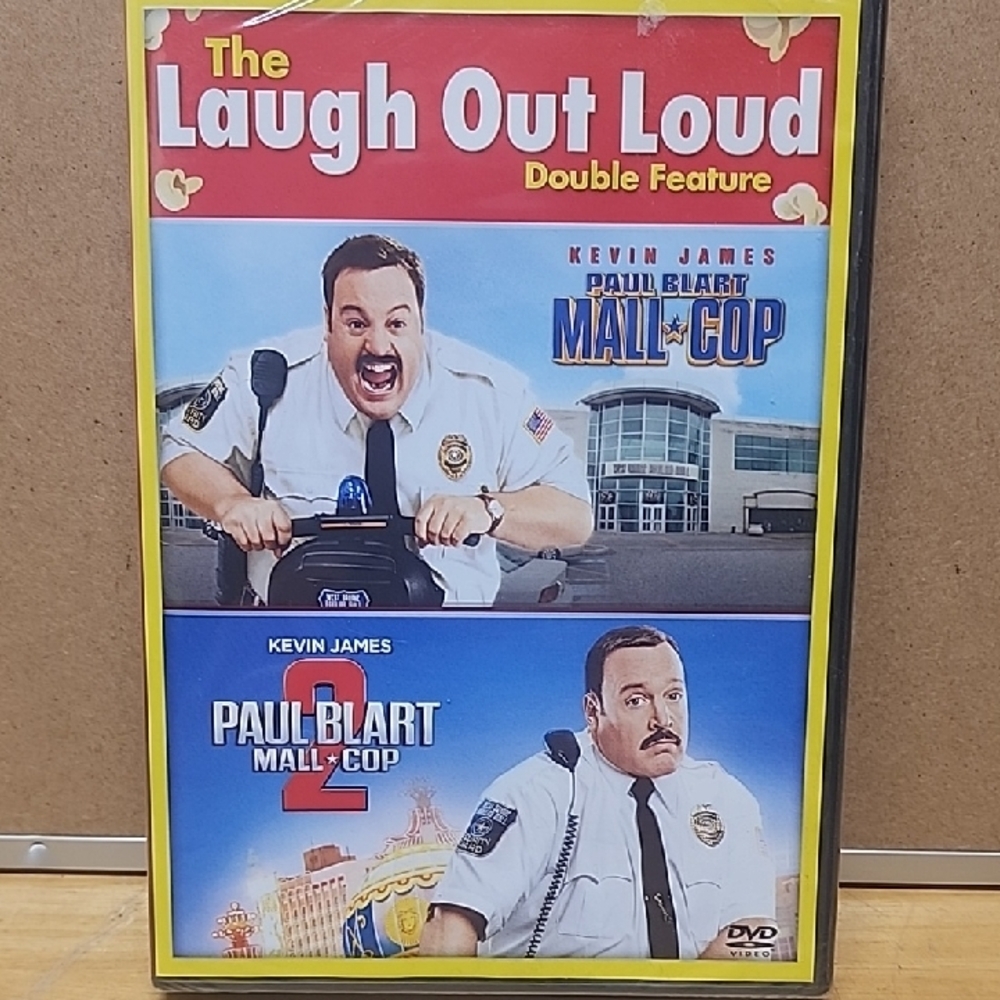 Sony Paul Blart: Mall Cop Double Feature DVD - Red and Blue